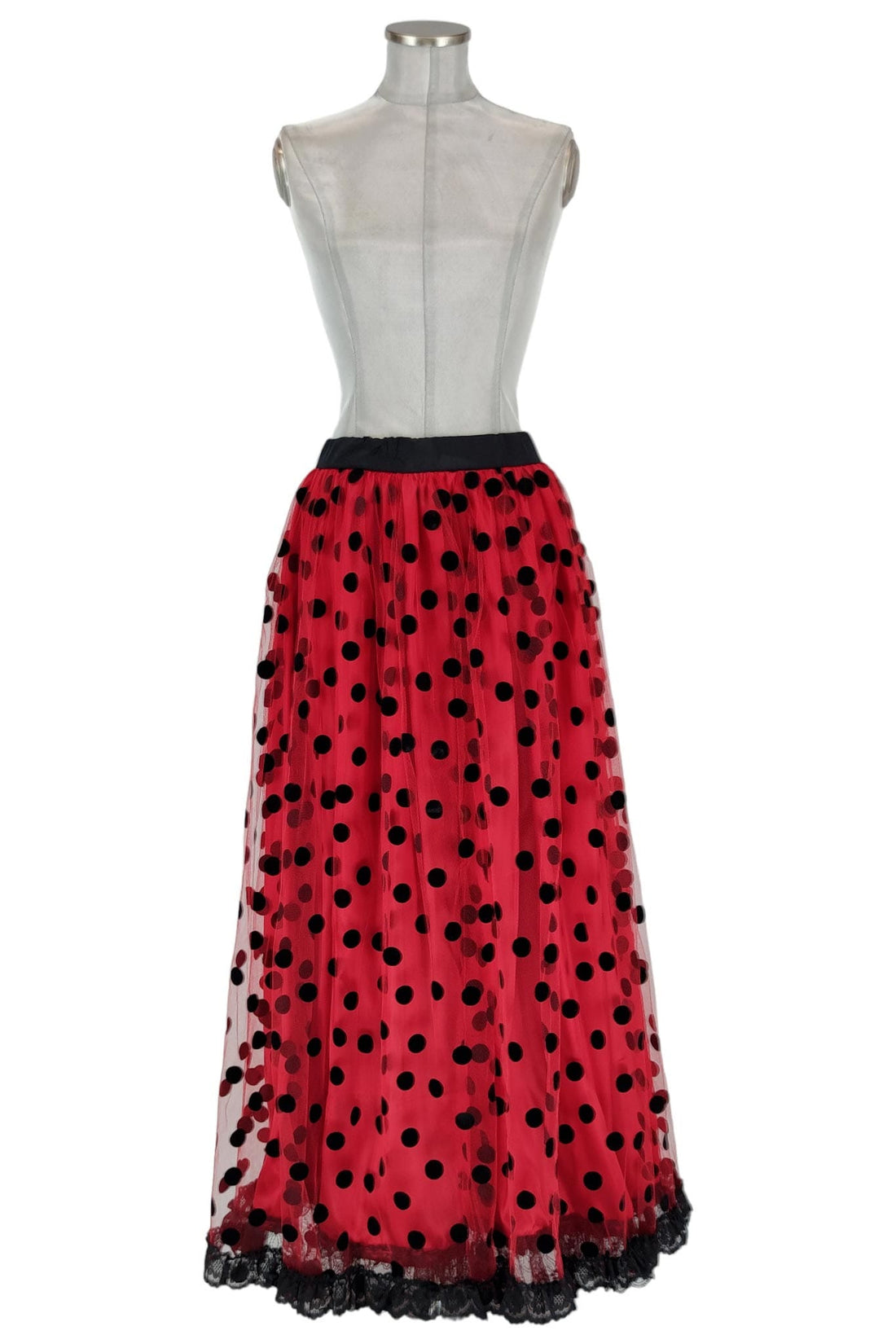 noleggio-gonna-flamenco-pois-rosso-nero_1