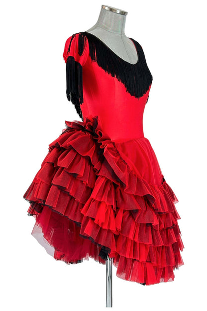 noleggio-abito-ballo-rosso-donna-rouches-frange_5