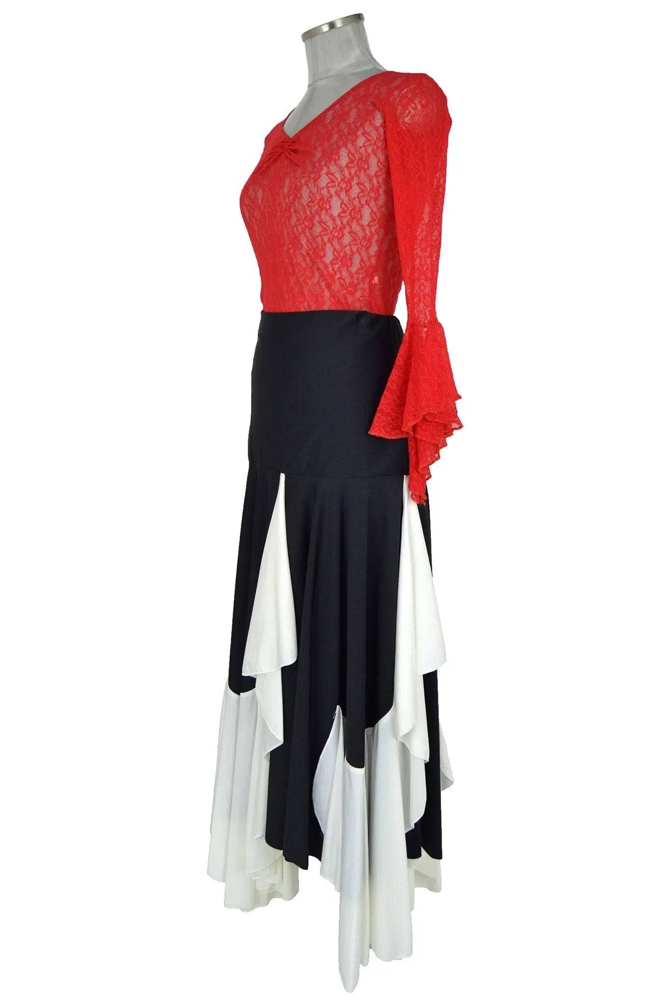 Noleggio abito donna per Flamenco, balletti lyrical o modern - danza