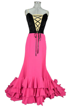 noleggio-abito-flamenco-donna-rosa-nero_1