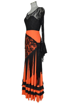 noleggio-abito-flamenco-nero-arancione-donna_2