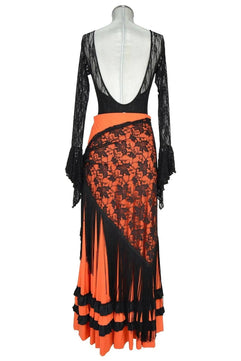 noleggio-abito-flamenco-nero-arancione-donna_3