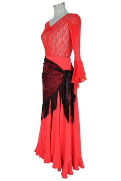 noleggio-abito-donna-flamenco-rosso-manton_2