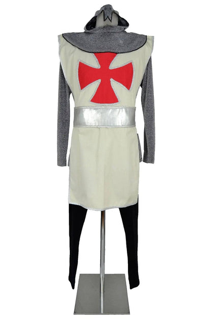 Costume carnevalesco da Cavaliere Templare per uomo