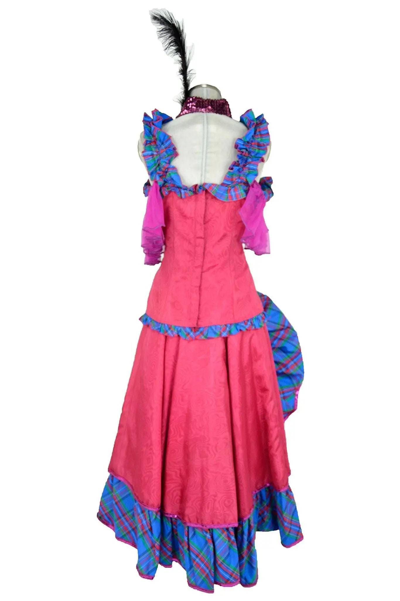 Costume donna per sfilate carnevalesche, balli o personaggi bizzarri -