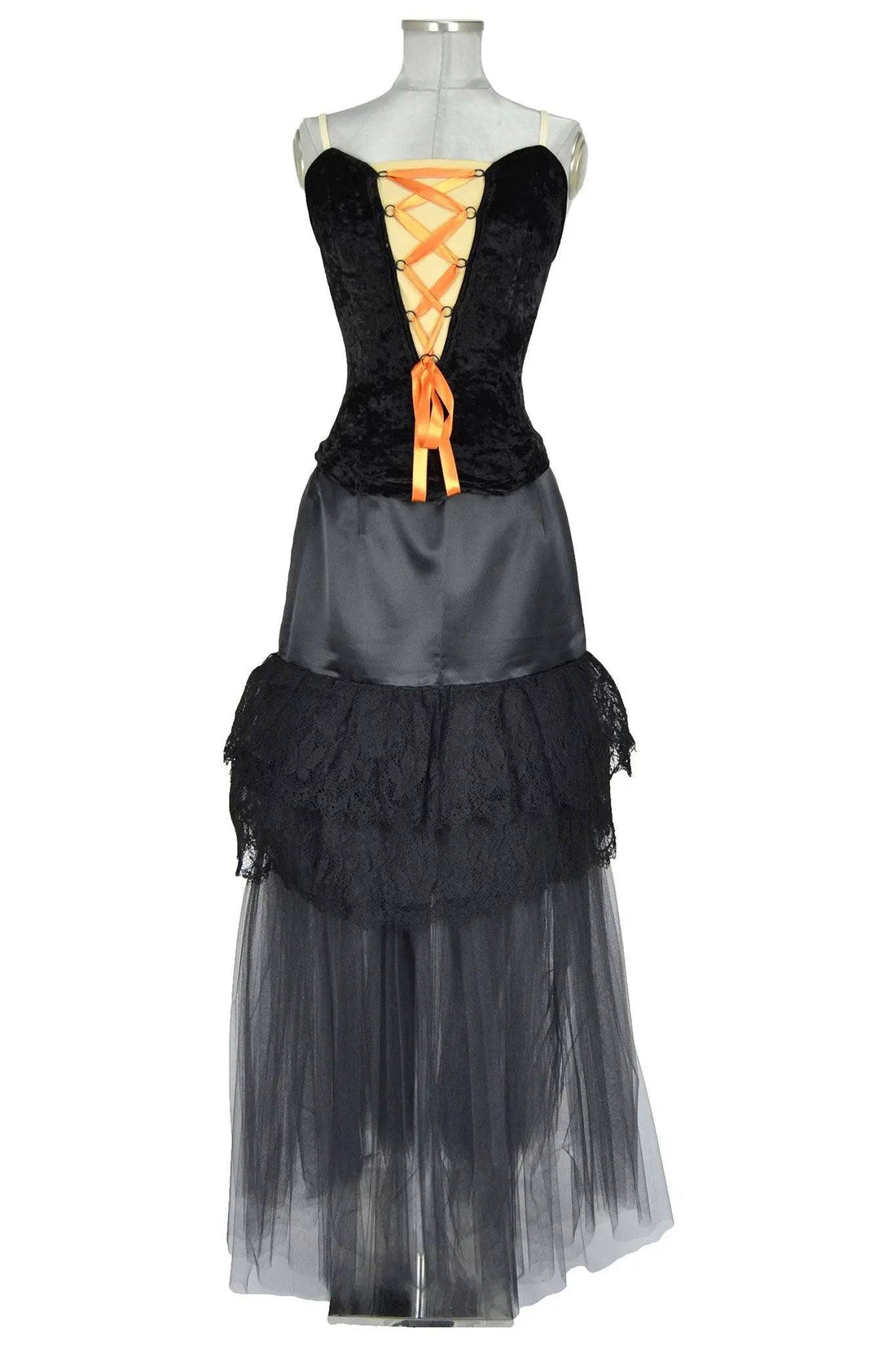 Noleggio Abito donna stile gothic-steampunk per feste, recite e sfilat