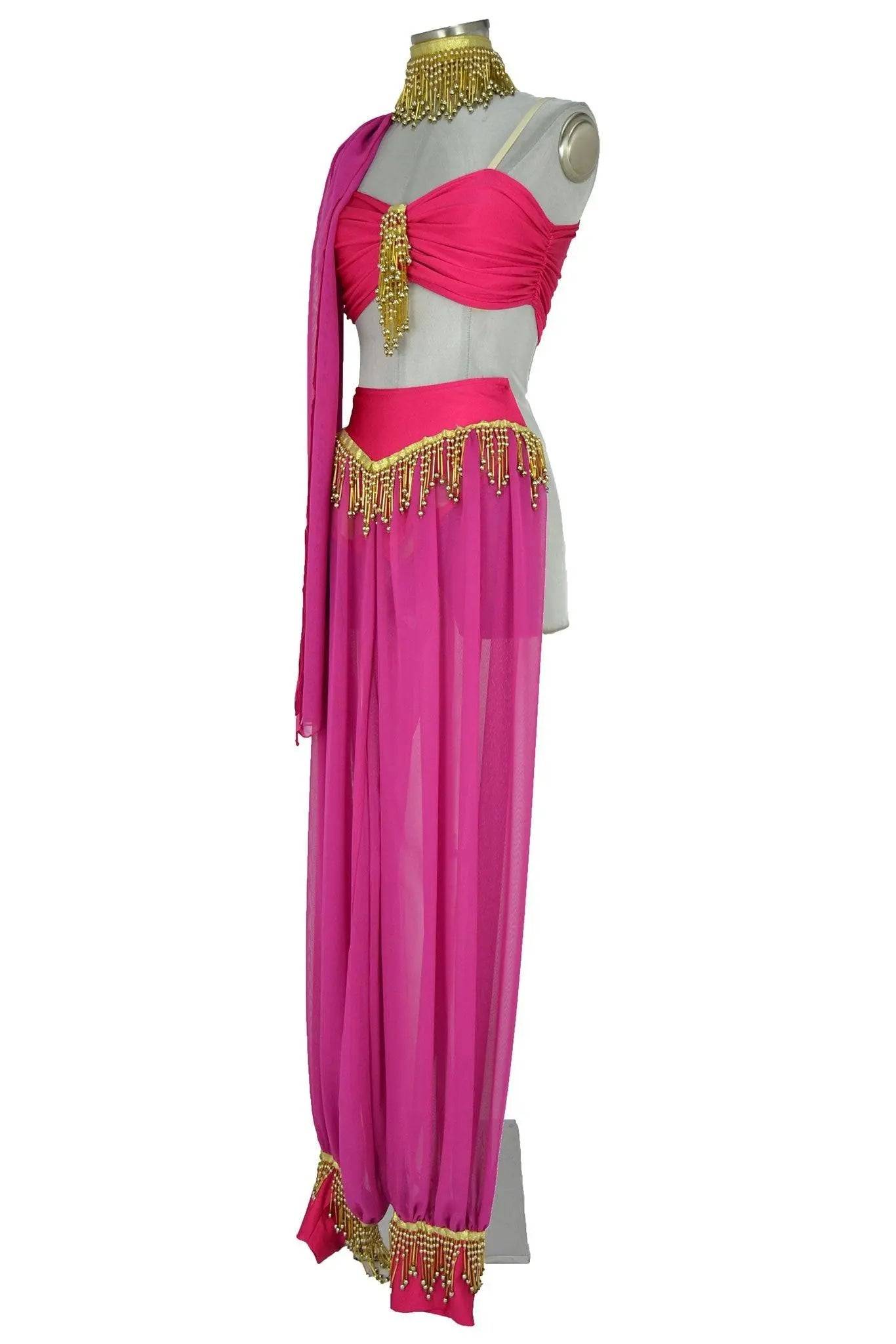 Costume da Odalisca Ballerina Harem, Donna Adulta, Taglia M