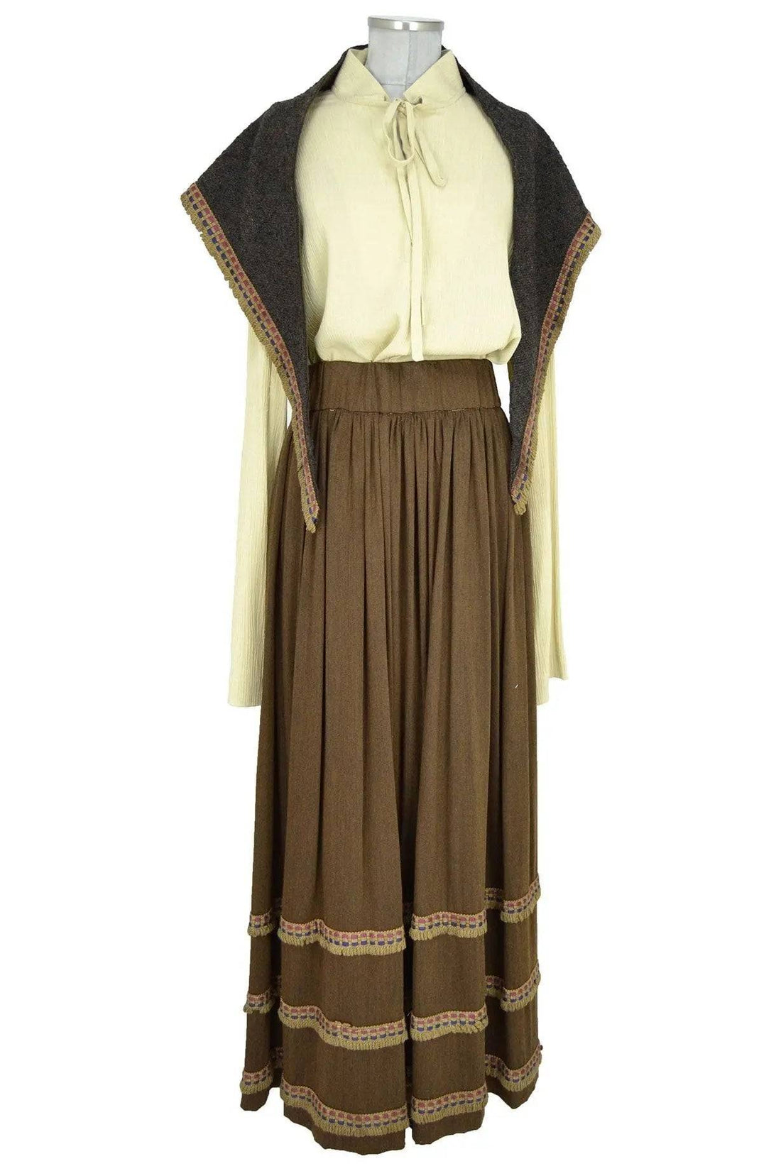 Noleggio costume donna popolana etnico adatto per rievocazioni storich